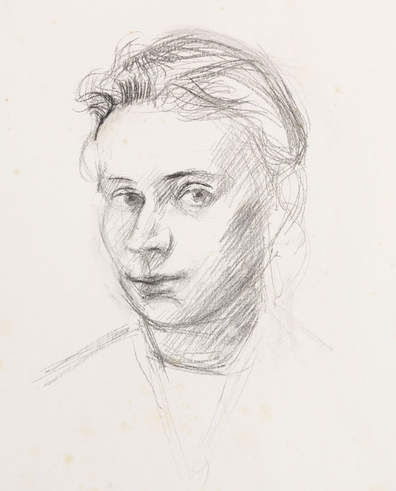 Heinrich Stegemann - Kreidezeichnung