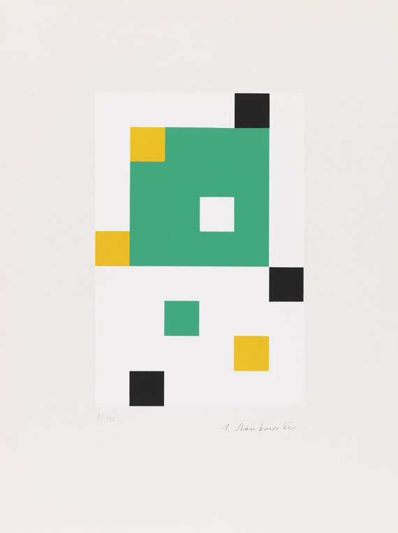 Anton Stankowski - Farbserigrafie