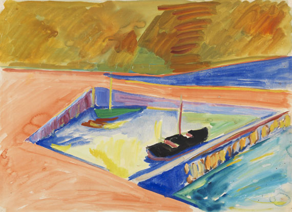 Wilhelm Ohm - Aquarell auf Papier