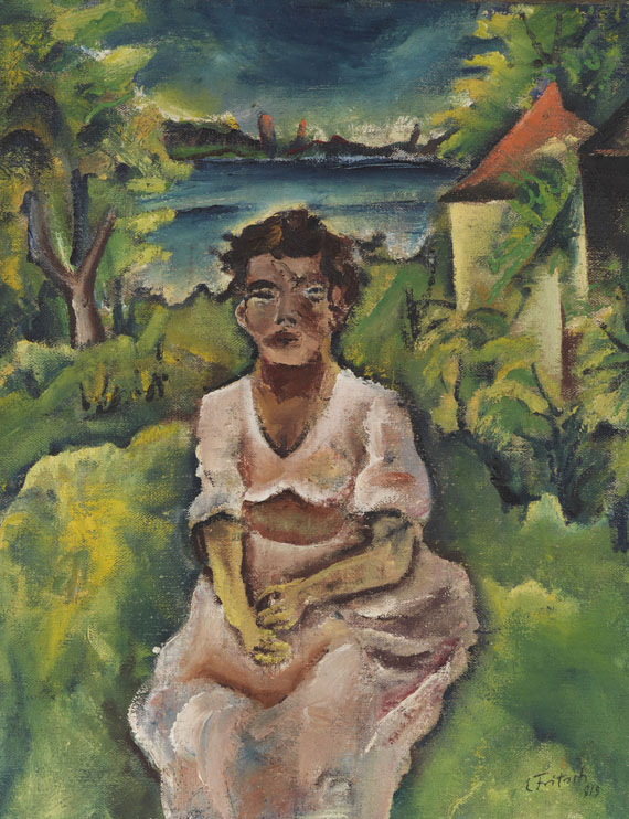 Ernst Fritsch - Öl auf Leinwand