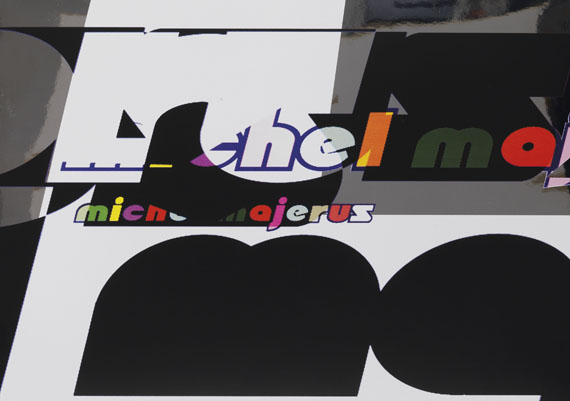 Michel Majerus - Farbserigrafie