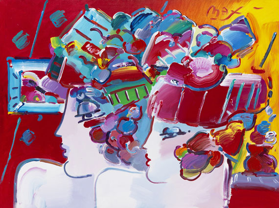 Peter Max - Acryl auf Leinwand