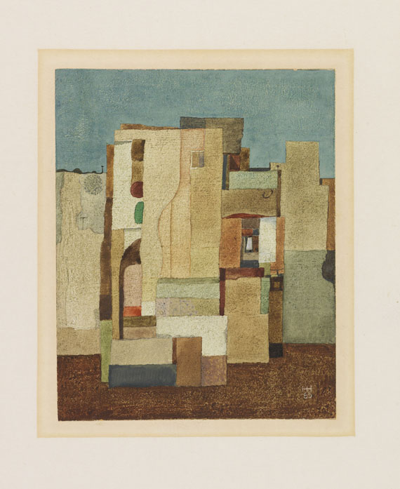 Hannah Höch - Aquarell