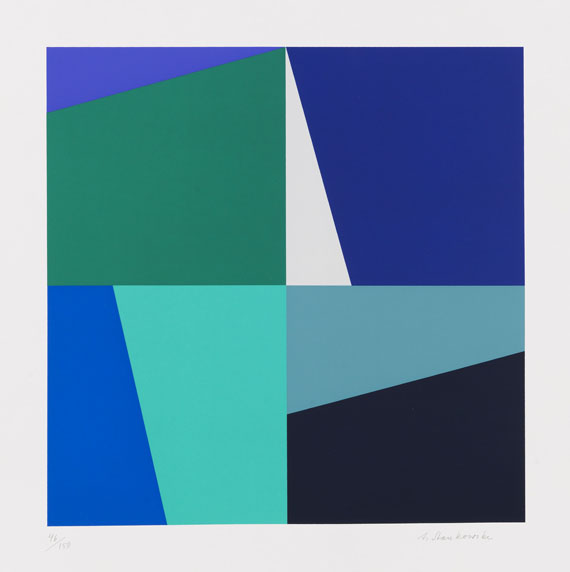Anton Stankowski - Farbserigrafie