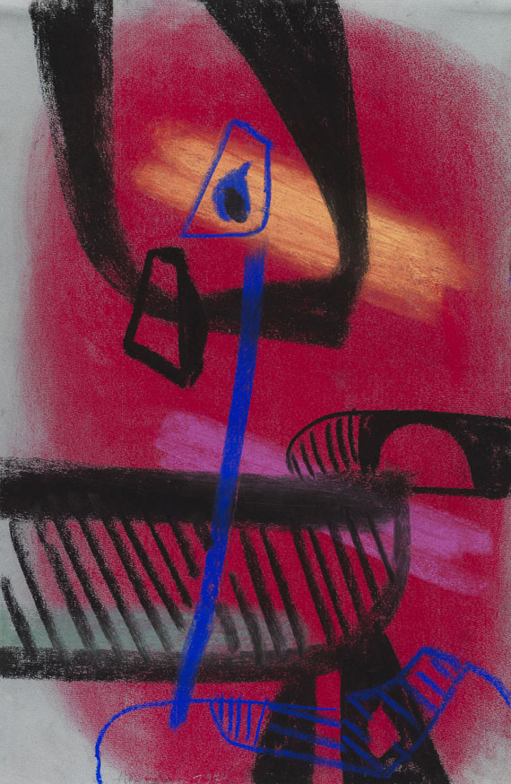 Max Ackermann - Pastell
