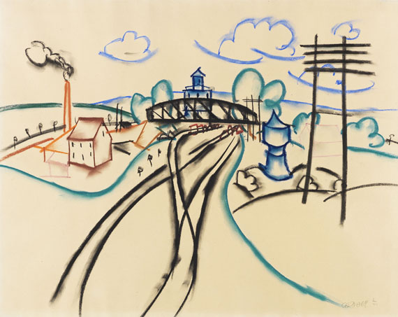 Walter Ophey - Pastellkreide