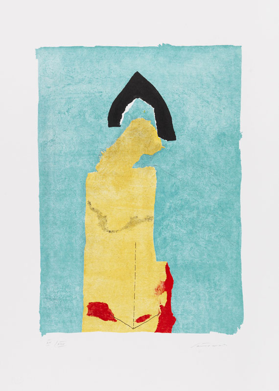 Giuseppe Santomaso - Farblithografie
