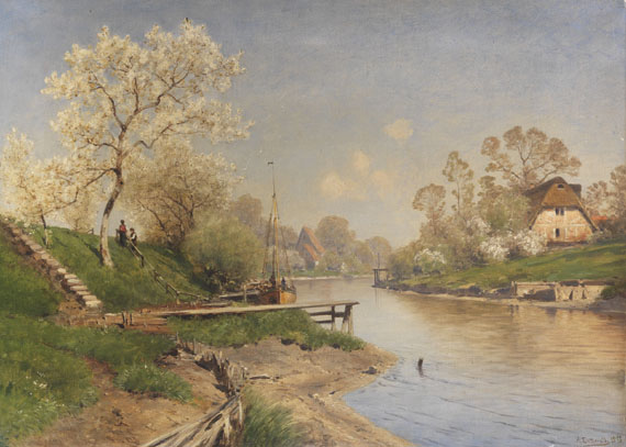 Ascan Lutteroth - Öl auf Leinwand