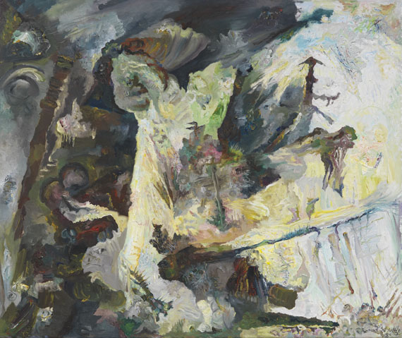 Bernard Schultze - Öl auf Leinwand