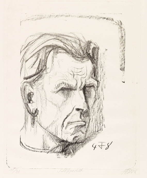 Otto Dix - Lithografie