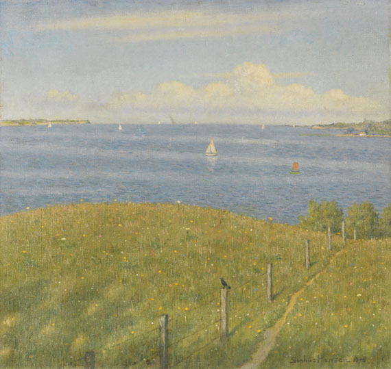 Sophus Hansen - Öl auf Leinwand