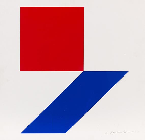 Anton Stankowski - Farbserigrafie