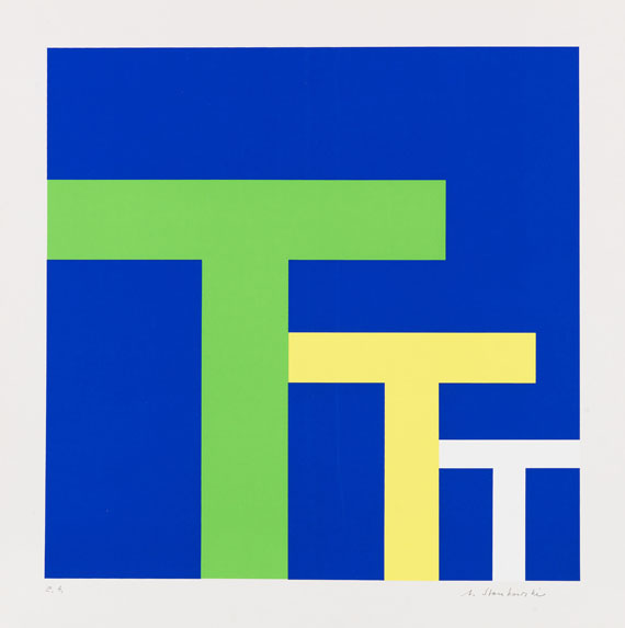 Anton Stankowski - Farbserigrafie