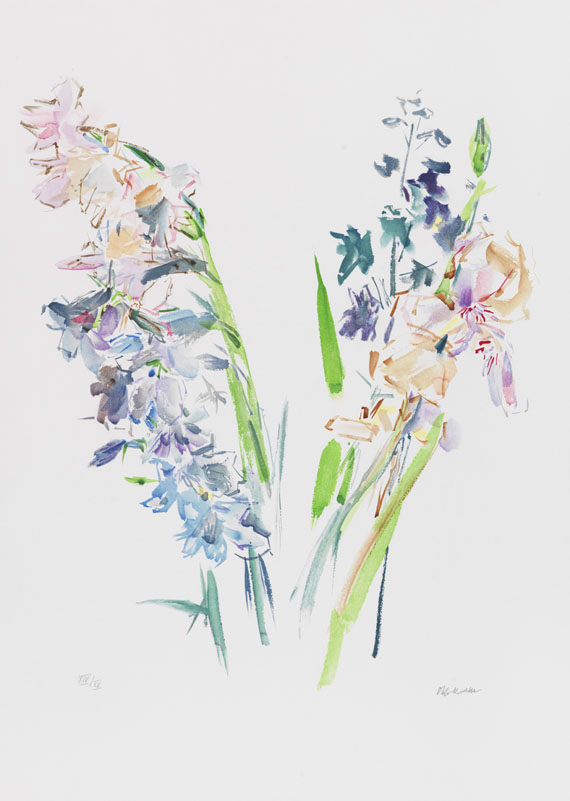 Oskar Kokoschka - Farblithografie