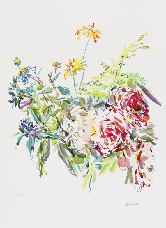 Oskar Kokoschka - Farblithografie