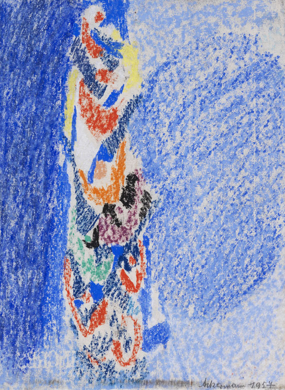 Max Ackermann - Pastell