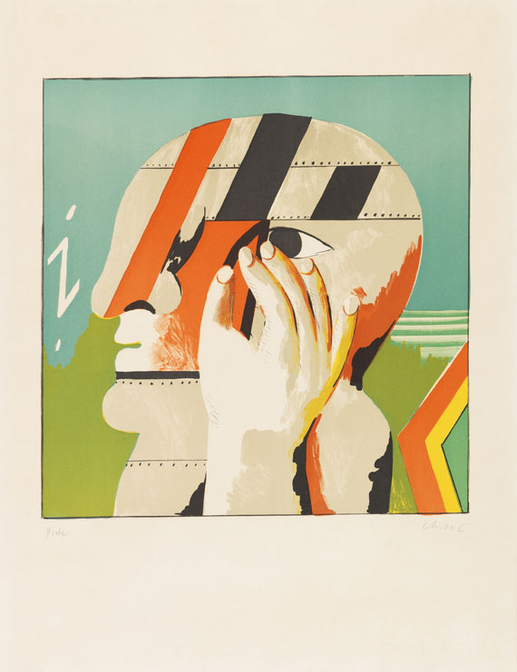 Horst Antes - Farbserigrafie