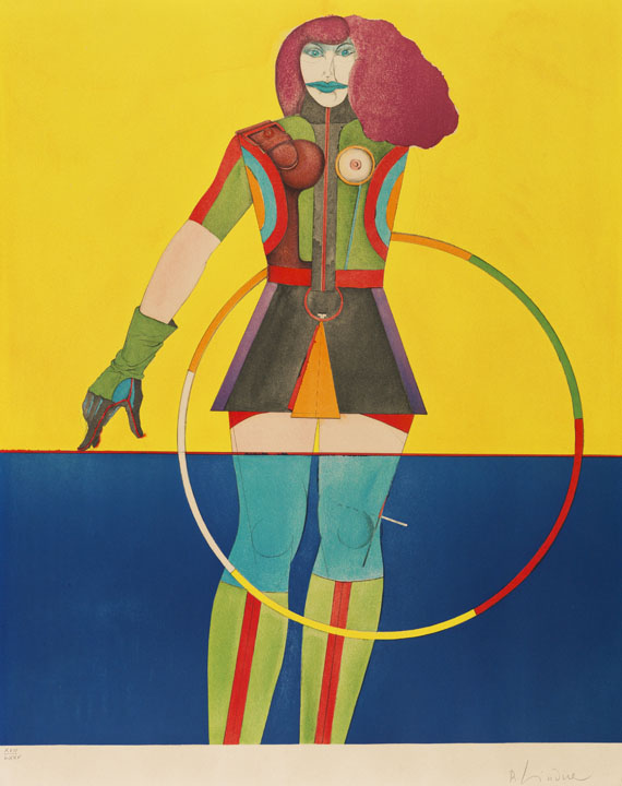 Richard Lindner - Farblithografie