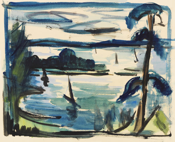 Helmut Märksch - Gouache