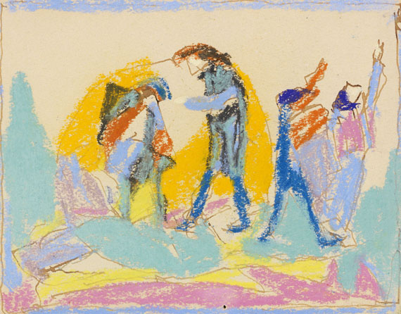 Adolf Hölzel - Pastell