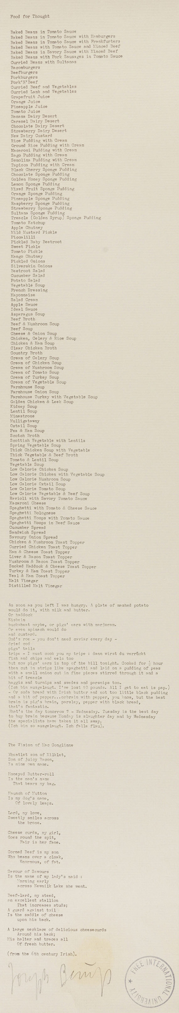 Joseph Beuys - Offset