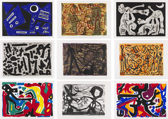 A. R. Penck (d.i. Ralf Winkler) - Mappe