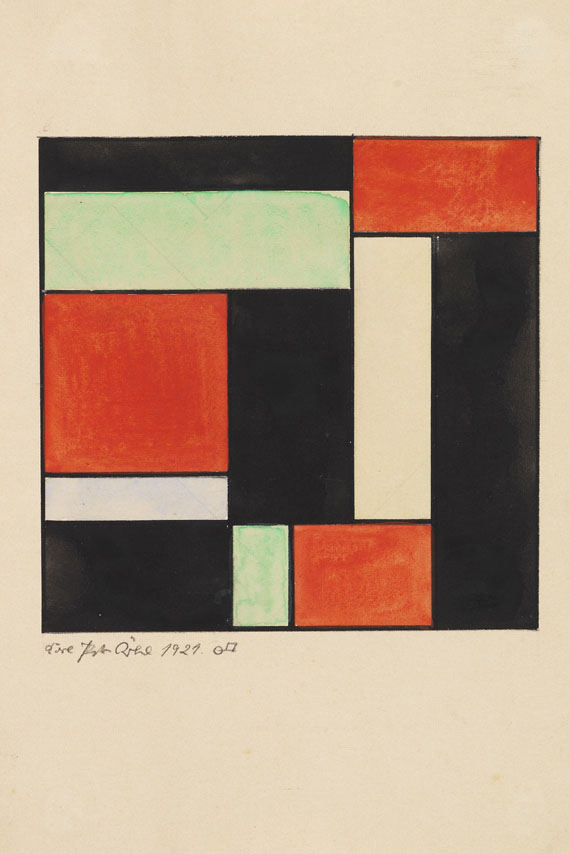 Karl Peter Röhl - Tusche