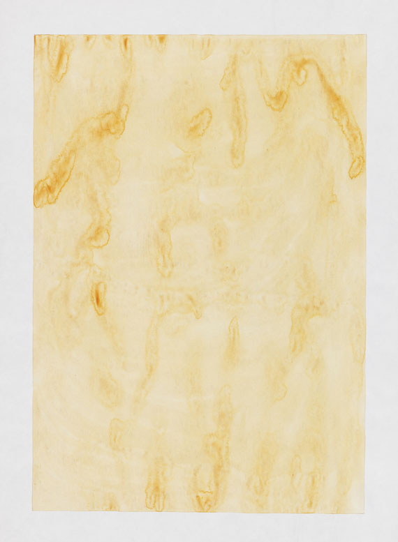 Franz Erhard Walther - Aquarell auf Papier