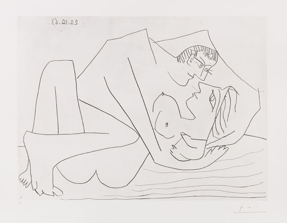 Pablo Picasso - Radierung