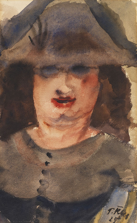 Paul Kleinschmidt - Aquarell