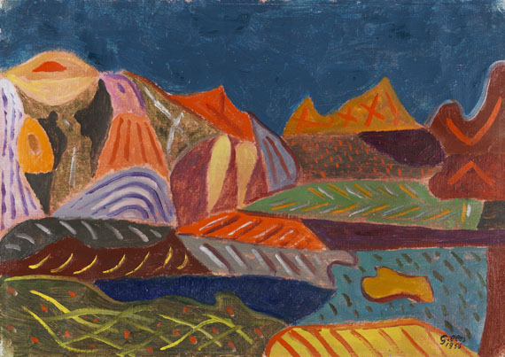 Werner Gilles - Öl auf Leinwand