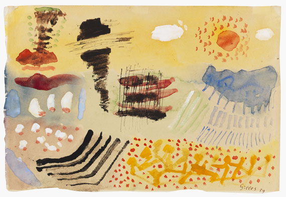 Werner Gilles - Aquarell