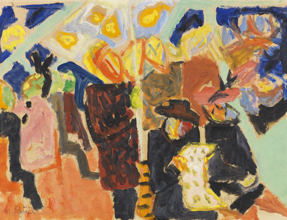 Marcelle Rivier - Gouache