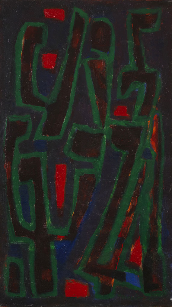 Alfred Manessier - Öl auf Leinwand