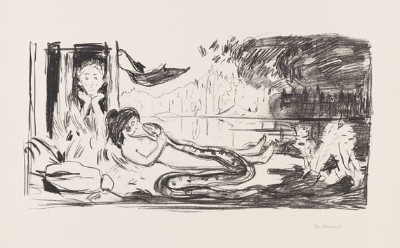 Edvard Munch - Lithografie