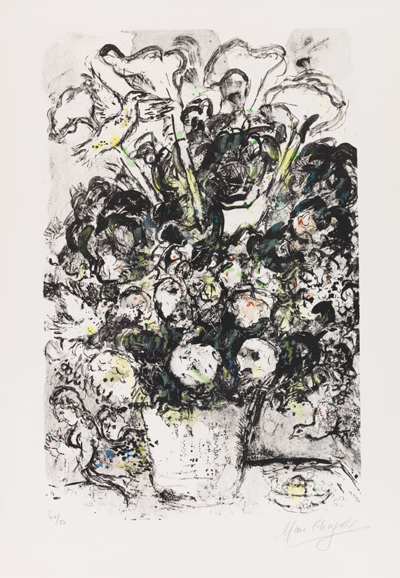 Marc Chagall - Farblithografie