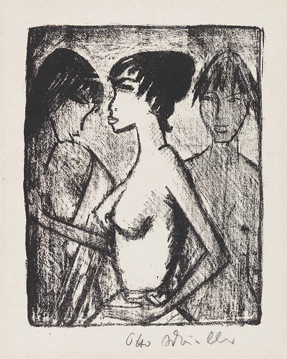 Otto Mueller - Lithografie