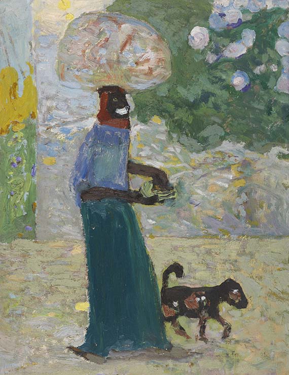 Pedro Figari - Öl auf Malpappe