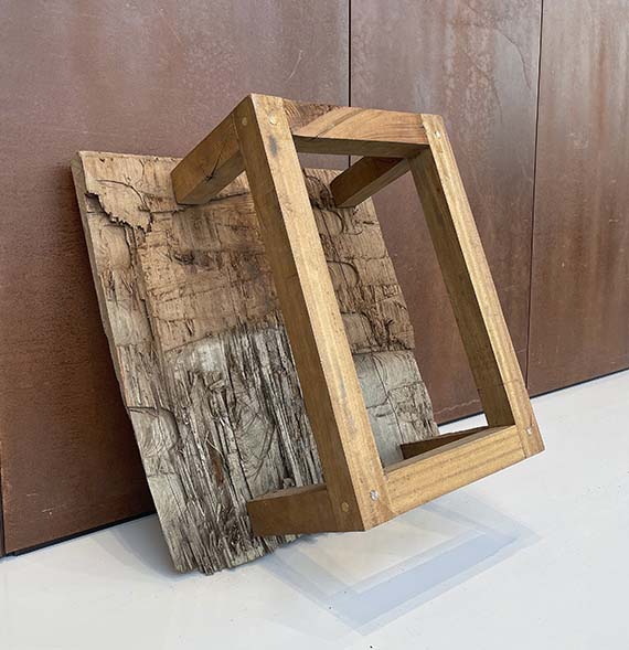 Magdalena Jetelová - Holzskulptur