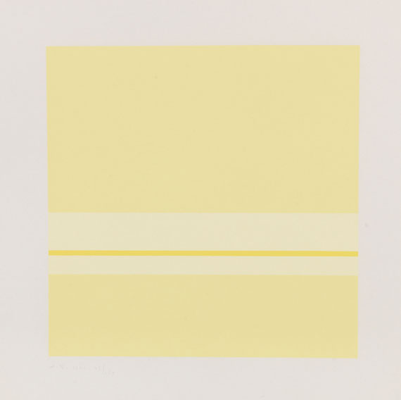 Antonio Calderara - Farbserigrafie