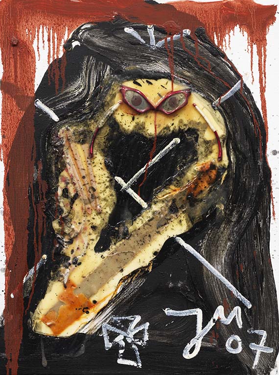 Jonathan Meese - Mischtechnik