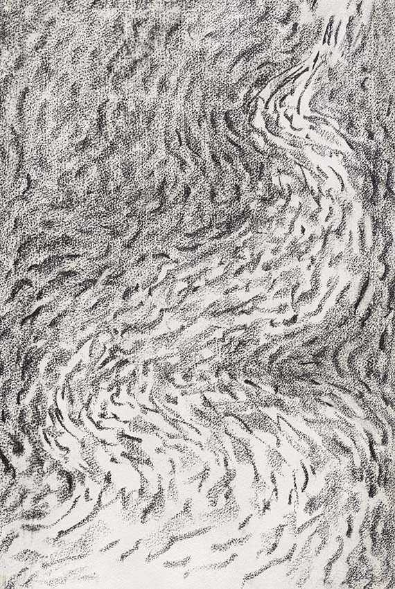 Günther Uecker - Graphitzeichnung
