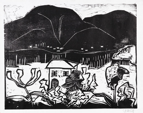Karl Schmidt-Rottluff - Holzschnitt