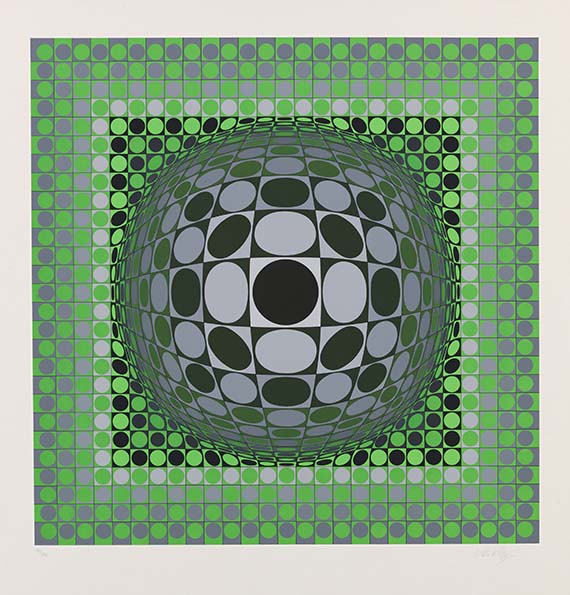 Victor Vasarely - Farbserigrafie