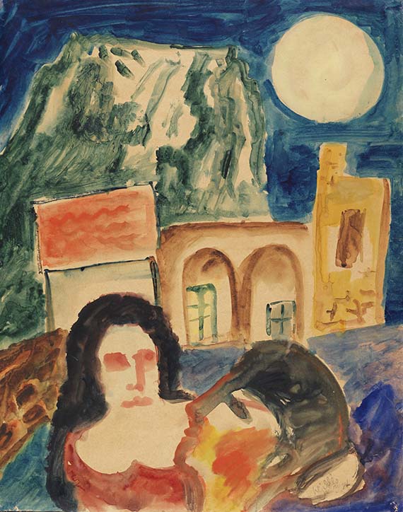 Werner Gilles - Aquarell