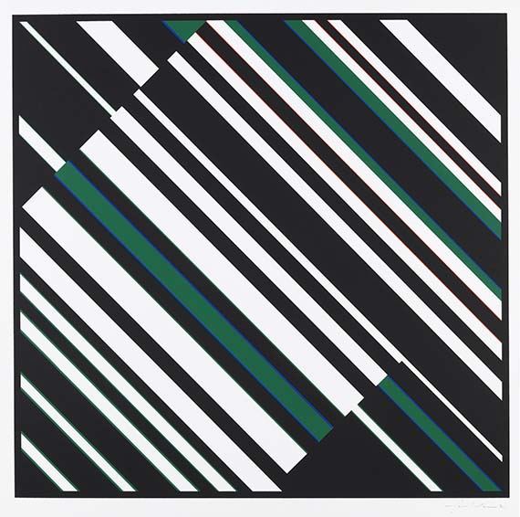 Günter Fruhtrunk - Farbserigrafie