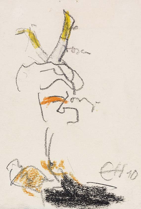Erich Heckel - Kreide