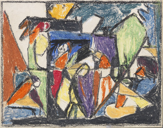 Adolf Hölzel - Pastell