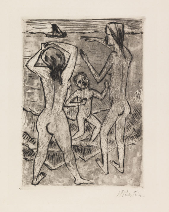 Hermann Max Pechstein - Radierung