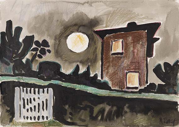 Karl Schmidt-Rottluff - Aquarell